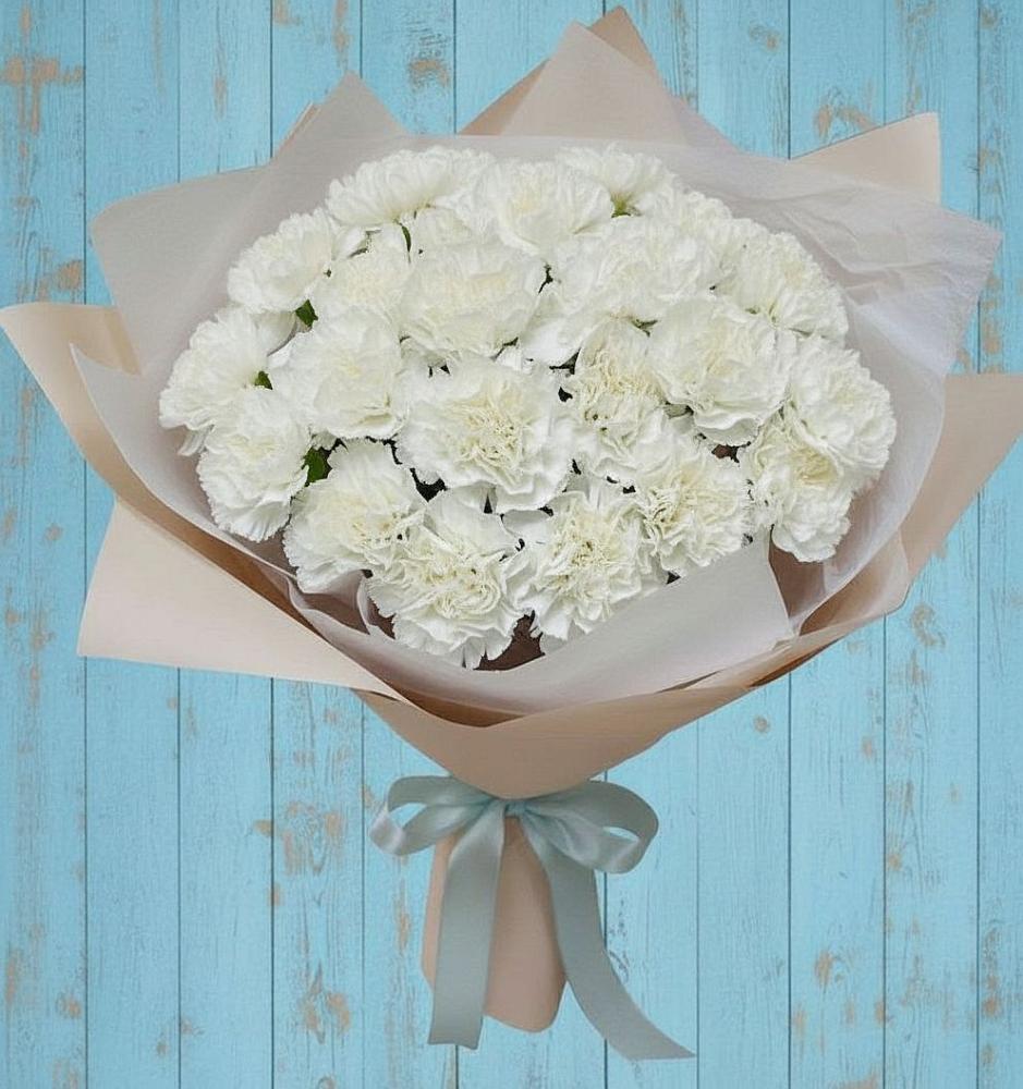 Букет цветов из: Гвоздики в Константиновской Краснодарского края