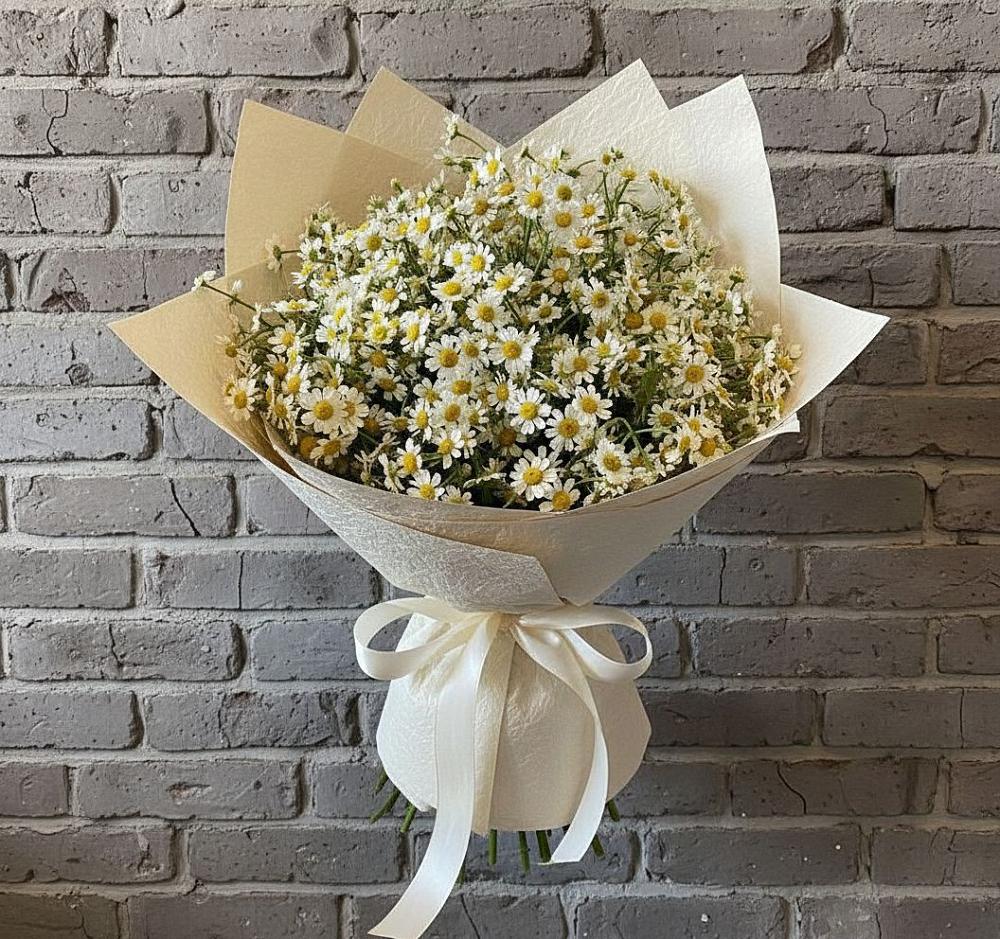 Букет цветов из: Ромашки в Константиновской Краснодарского края