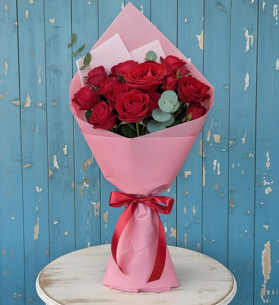 Букет цветов из: Розы в Константиновской Краснодарского края