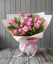 Букет Розовый кустик #REPLACE_PRED# Константиновской Краснодарского края