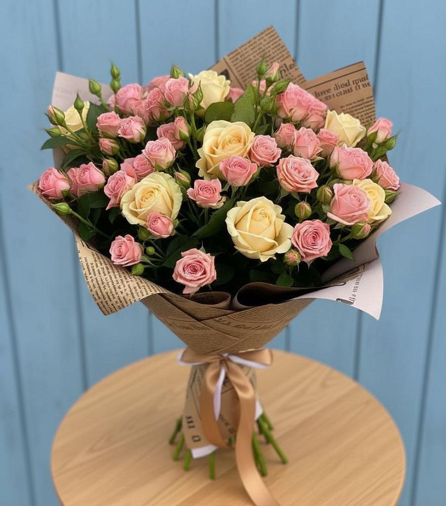 Букет цветов из: Розы в Константиновской Краснодарского края