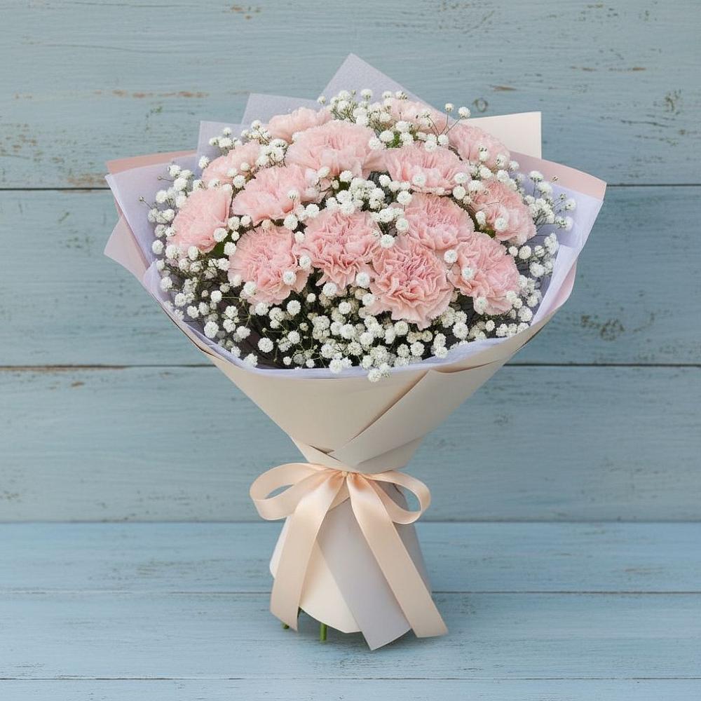 Букет цветов из: Гвоздики в Константиновской Краснодарского края