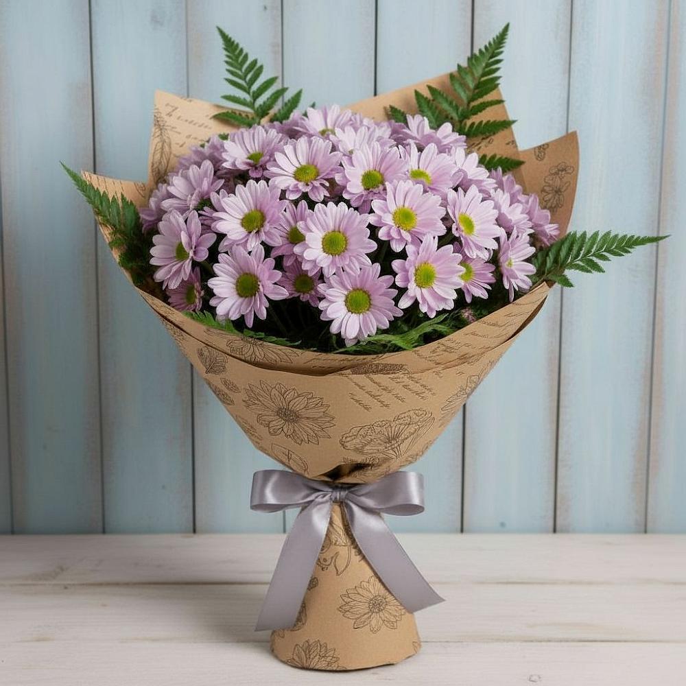Букет цветов из: Хризантемы в Константиновской Краснодарского края
