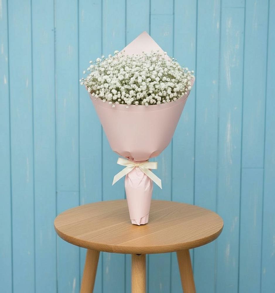 Букет цветов из: Гипсофила в Константиновской Краснодарского края