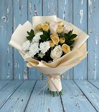 Букет цветов из:  Розы и Хризантемы #REPLACE_PRED# Константиновской Краснодарского края