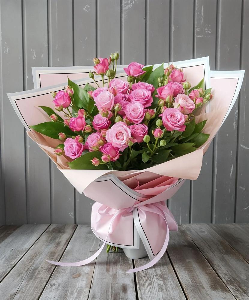Букет Розовый кустик в Константиновской Краснодарского края