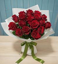 Букет Красные розы в Константиновской Краснодарского края