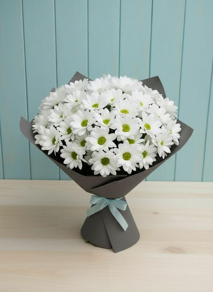 Букет цветов из: Хризантемы в Константиновской Краснодарского края