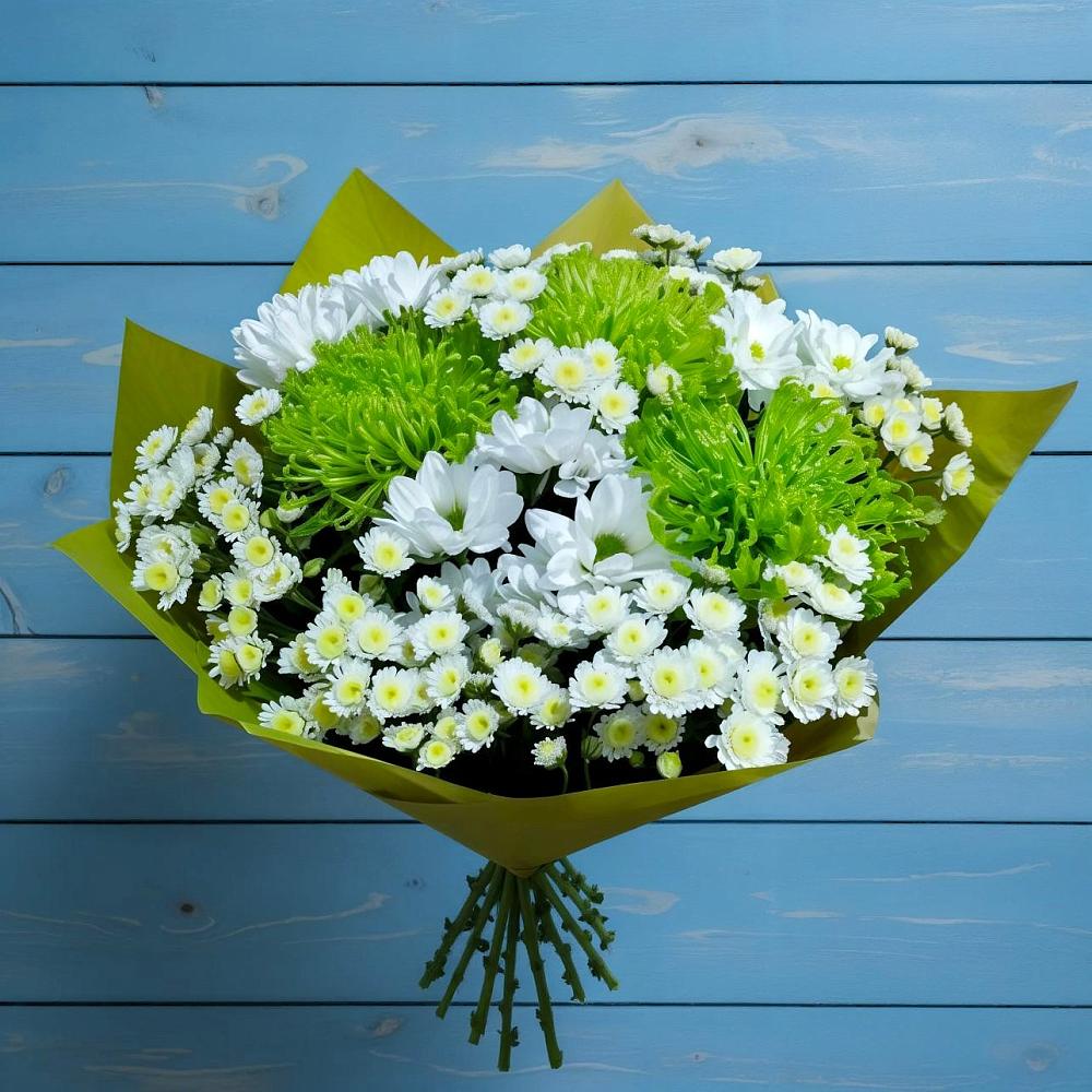 Букет цветов из: Хризантемы в Константиновской Краснодарского края