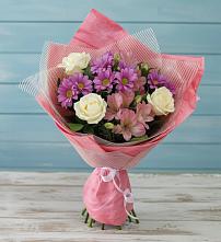 Букет цветов из:  Герберы в Константиновской Краснодарского края