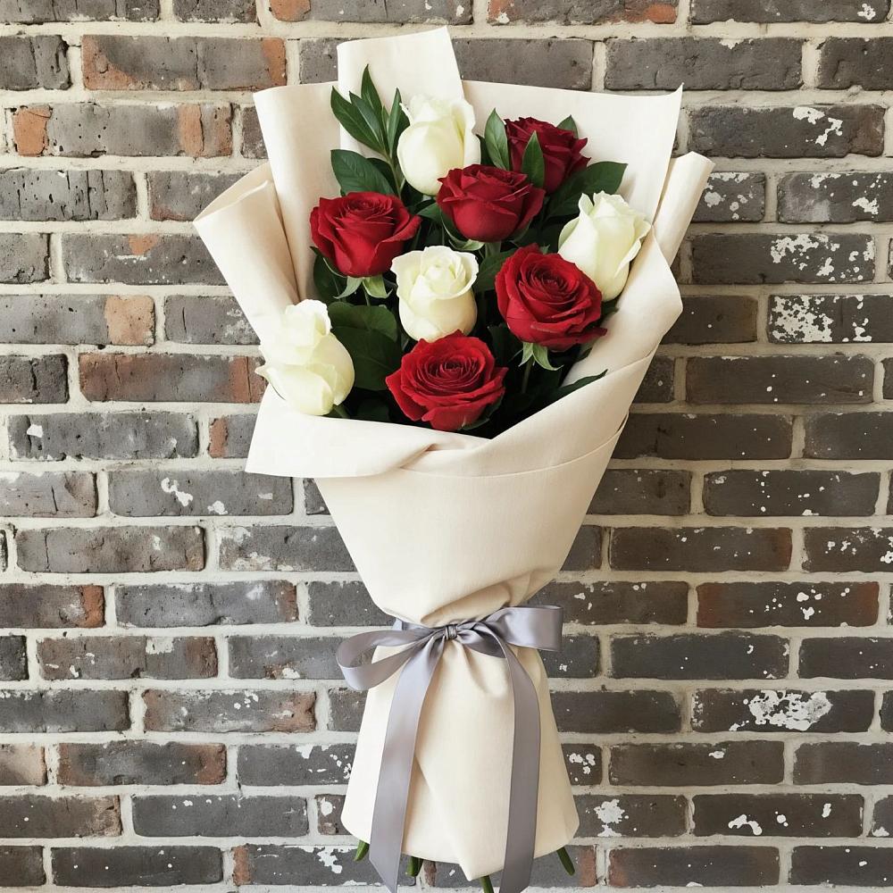 Букет цветов из: Розы в Константиновской Краснодарского края