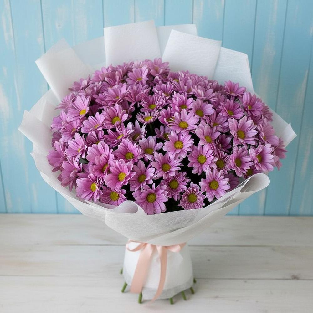Букет цветов из: Хризантемы в Константиновской Краснодарского края