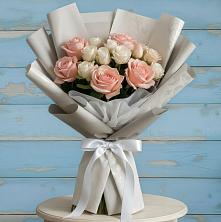 Букет цветов из:  Розы в Константиновской Краснодарского края