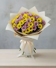 Букет цветов из:  Хризантемы в Константиновской Краснодарского края