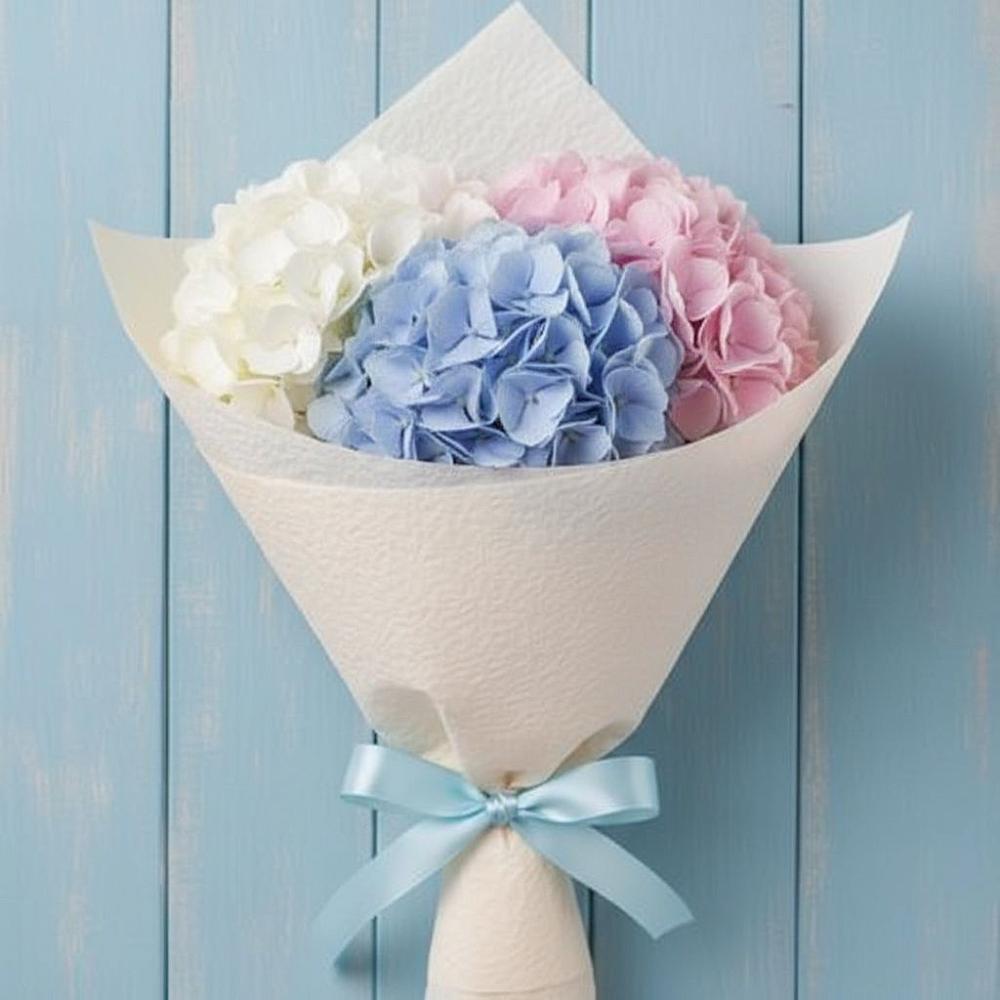 Букет цветов из: Гортензия в Константиновской Краснодарского края